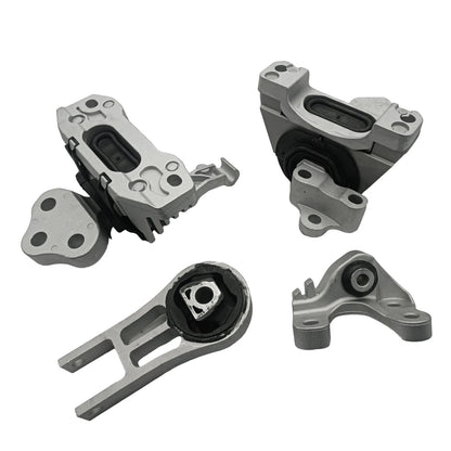 Set of 4 Motor & Transmission Mounts for Jeep Cherokee (2014–2022)