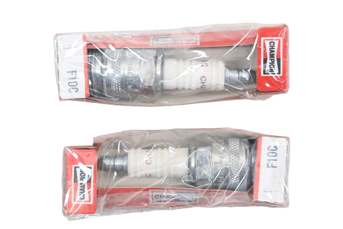 2X Champion F10C Spark Plugs for