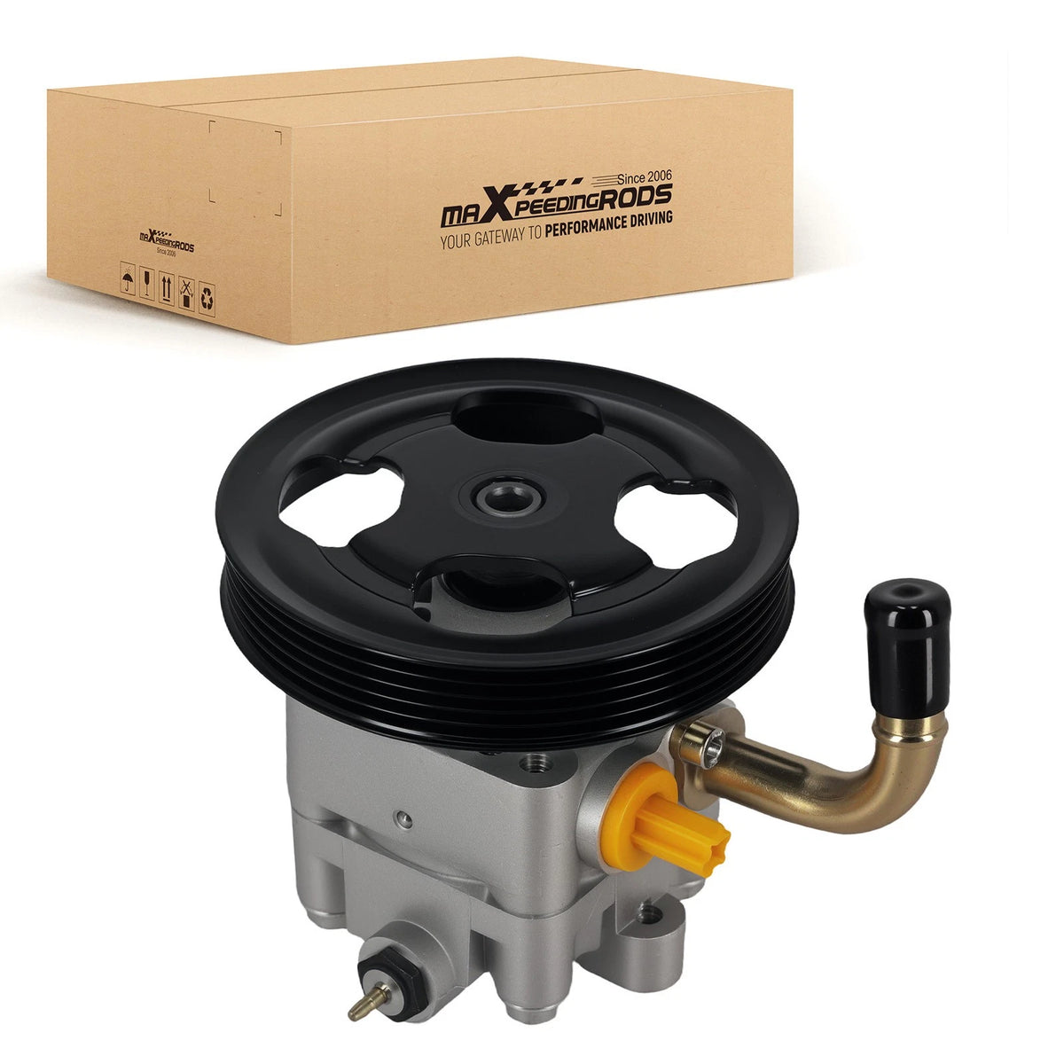 Front Power Steering Pump for Mazda Protege Protege5 L4 1.8L 2.0L (1999–2003)