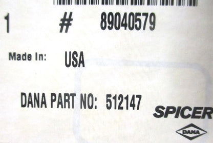 Spicer 512147 Differential Ring Gear Pinion Set for DSH40/DSH44 (5.57)