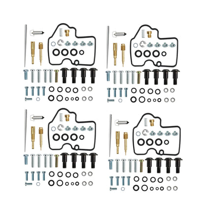 4X Carburetor Rebuild Repair Kit for Yamaha YZF R6 600 (1999–2002)