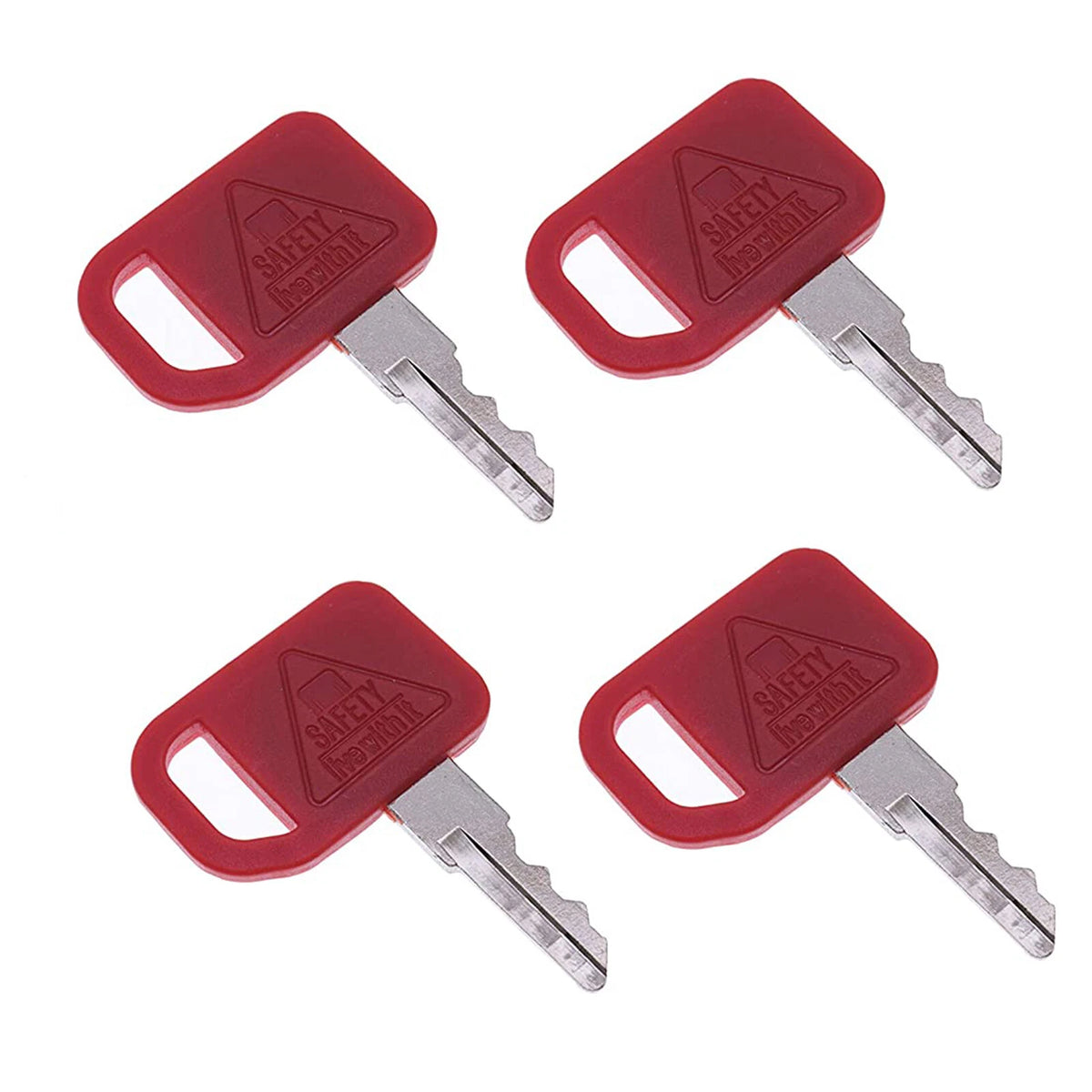Set of 4 Ignition Keys T209428 for John Deere Skid Steer (240–328)