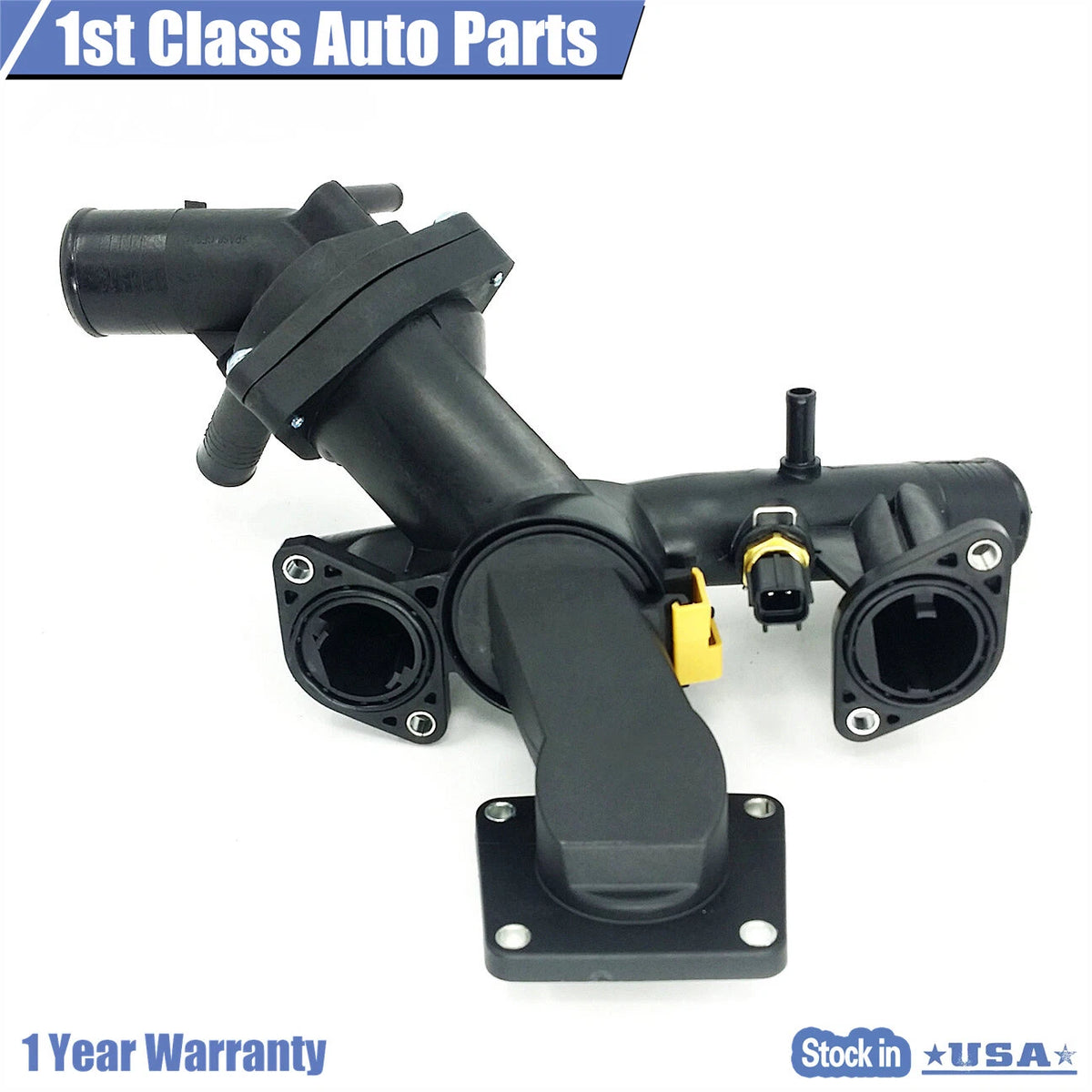 Thermostat Housing Assembly for Land Rover LR3 Range Rover Sport (2005–2009) 4H23-8A504-AC