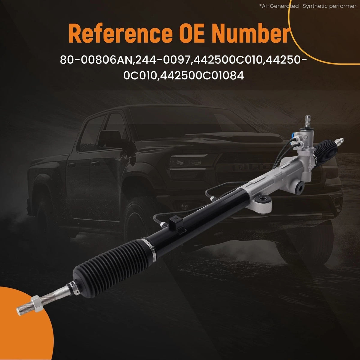 Power Steering Rack & Pinion Assembly for Toyota Sequoia (2001–2007)