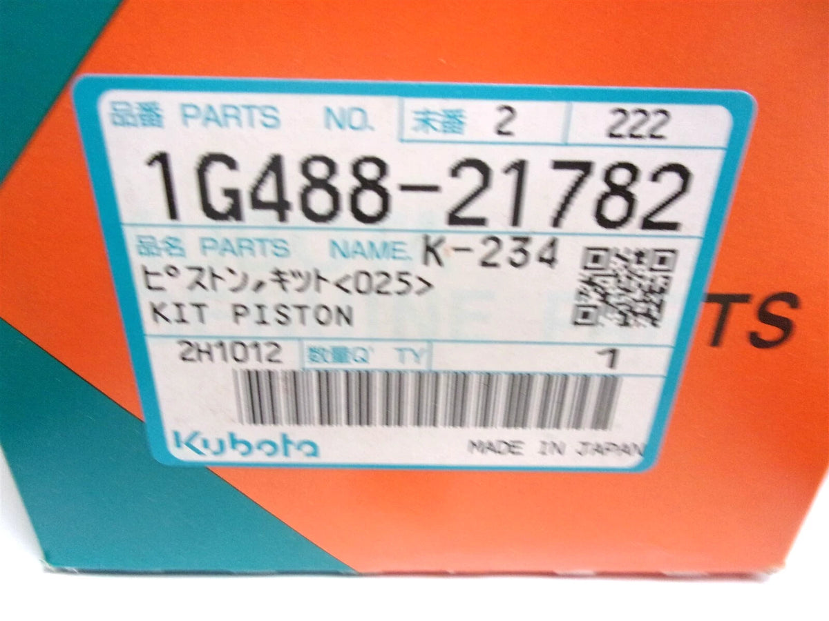 Piston Kit for Kubota R420S (1G488-21782, 1A024-21092)