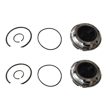2X Locking Hubs for Ford F-250 F-350 Chevy GMC 1 Ton Dodge 3/4-1 Ton
