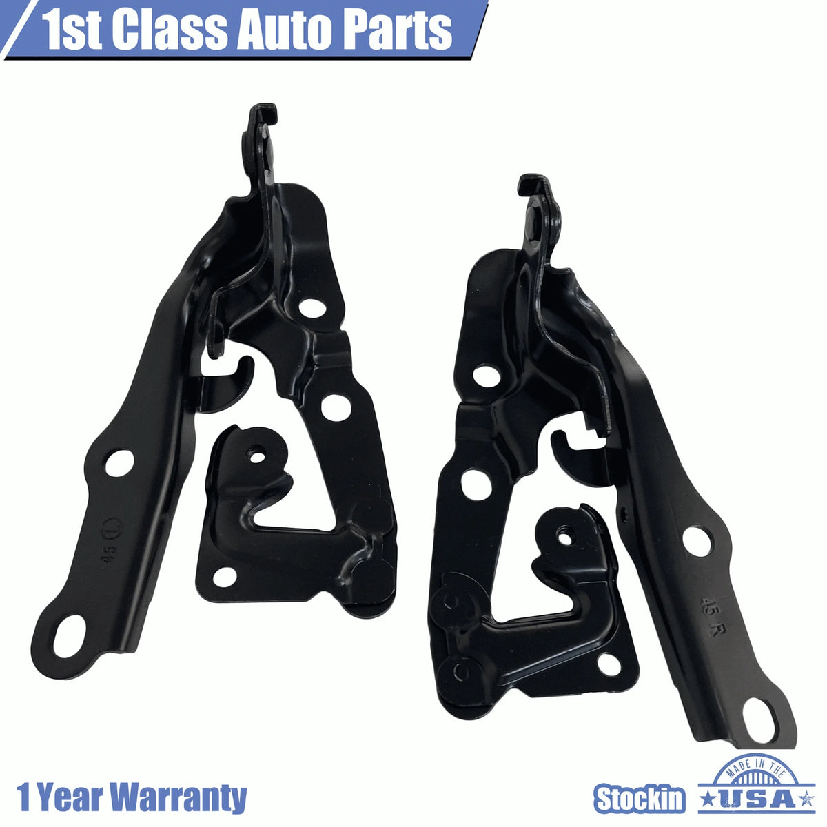 Set of 2 Hood Hinges for Toyota Camry (2007–2011)