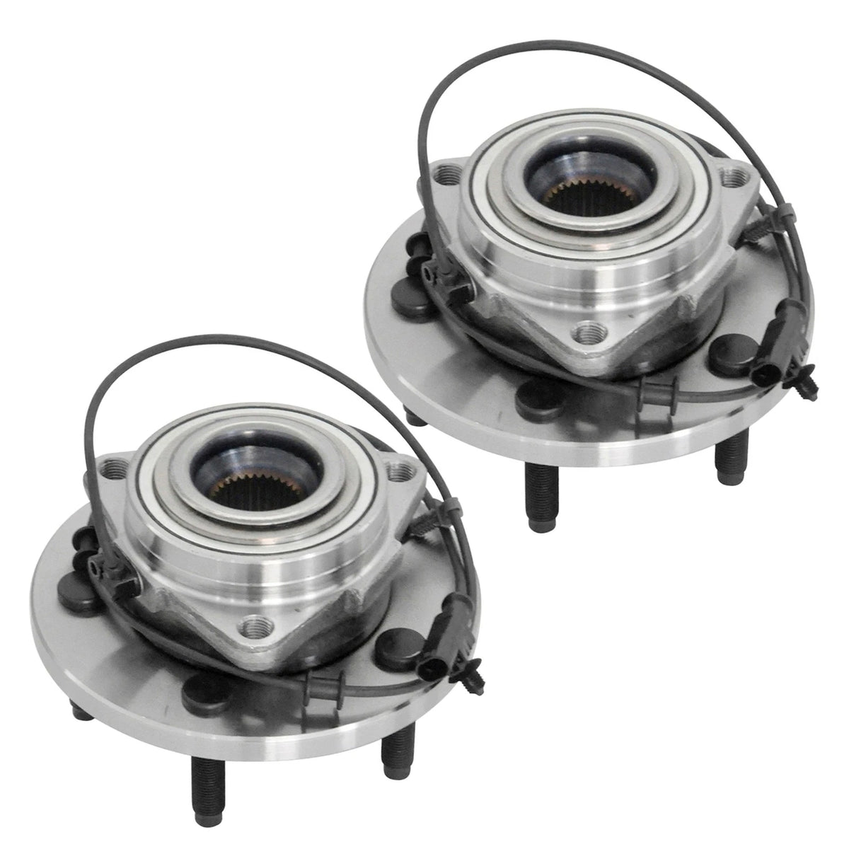 2X Front Wheel Hub & Bearing Assembly 513207 for Dodge Durango (2004–2005)