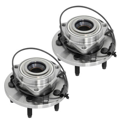 2X Front Wheel Hub & Bearing Assembly 513207 for Dodge Durango (2004–2005)