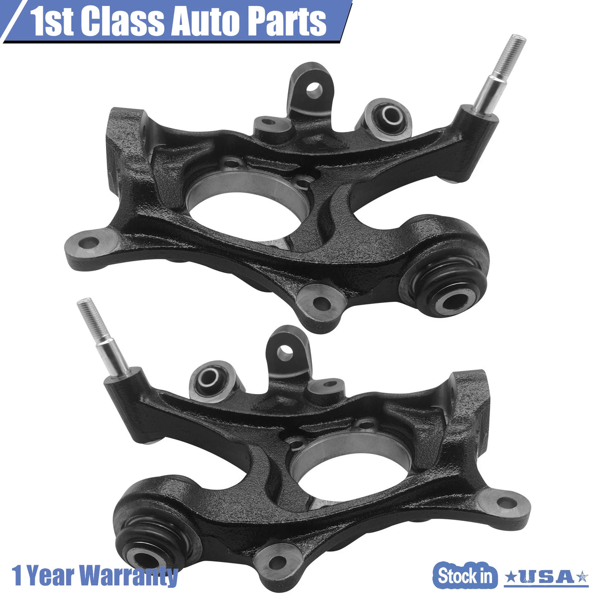 Pair Steering Knuckle for Hyundai Santa Fe Veracruz (2007–2012)
