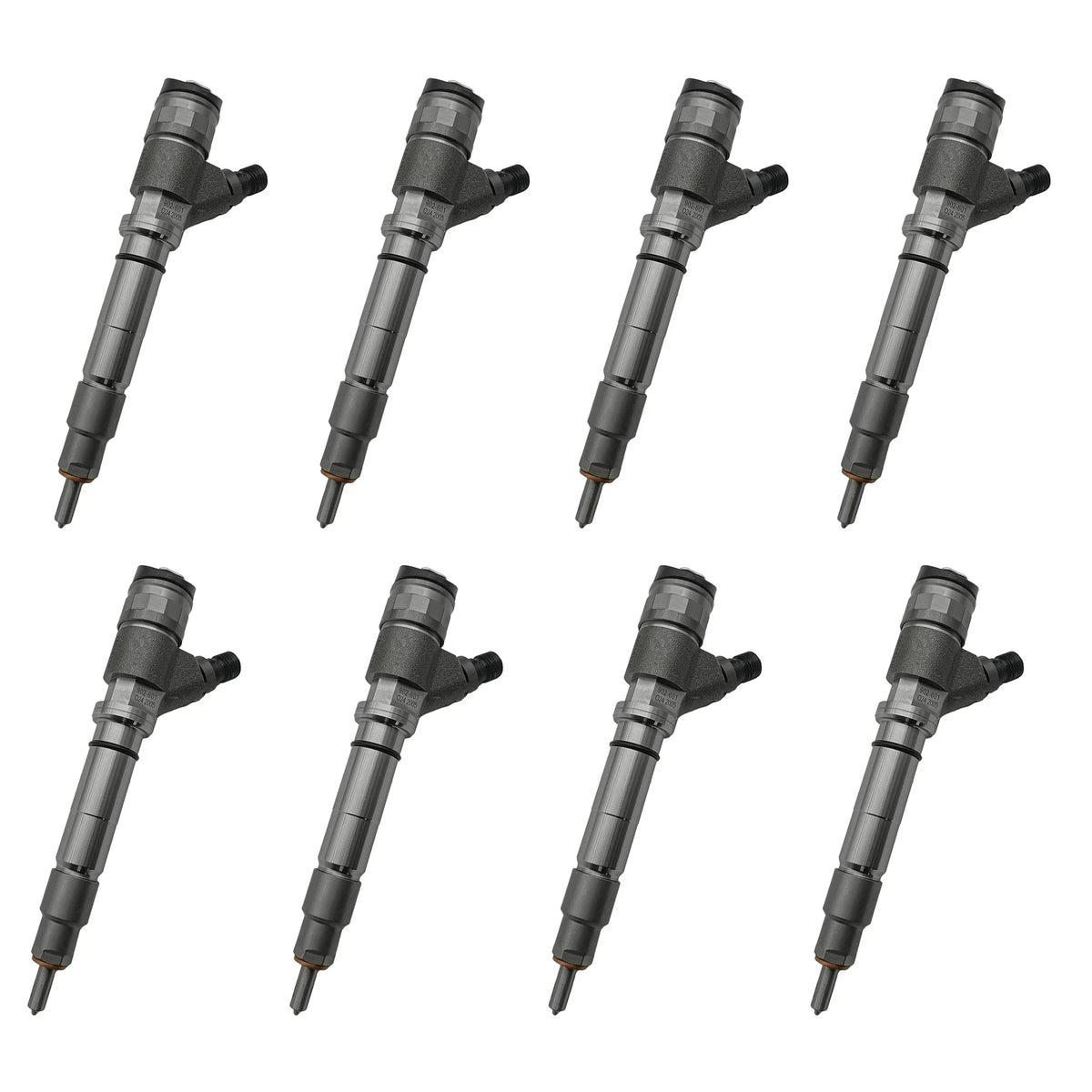 Set of 8 Diesel Fuel Injectors for GMC Savana Sierra 6.6L (2001–2016) 0445120042