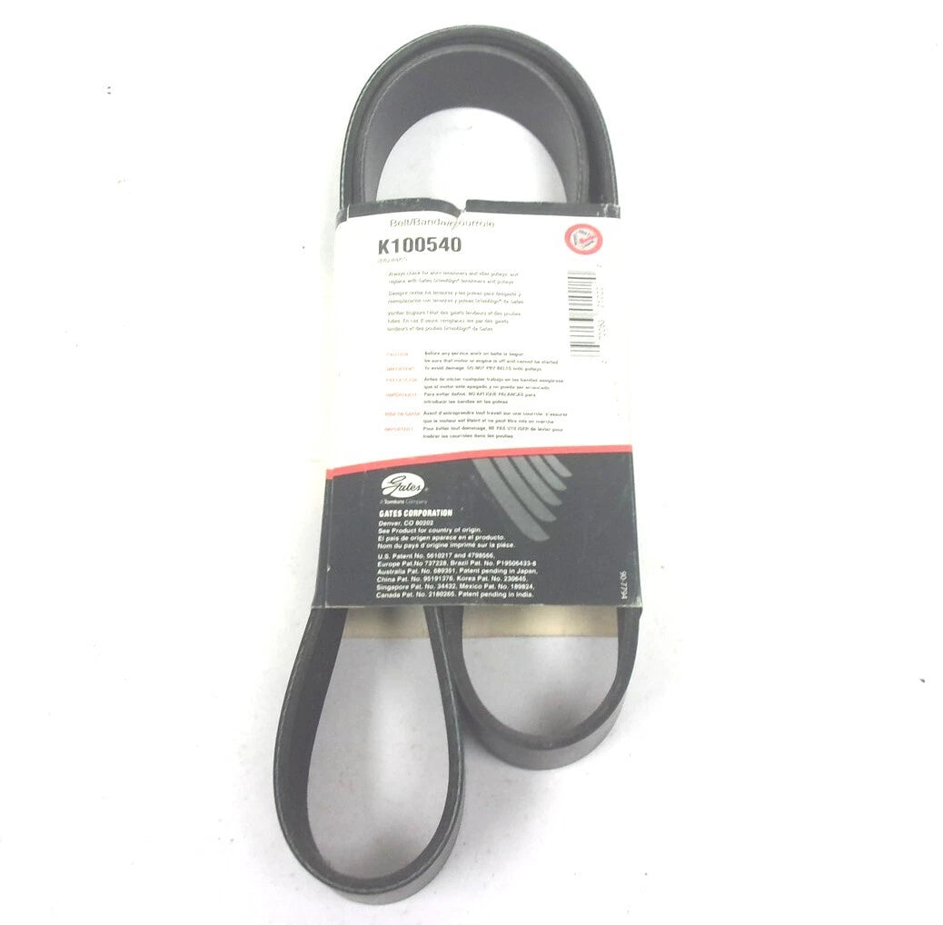 Gates Serpentine Micro-V Belt 10PK1370 for K100540 (54.5" x 1.375")