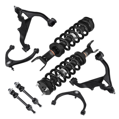 Front Complete Struts, Control Arms, Sway Bar Kit for Dodge Ram 1500 (2009–2018)