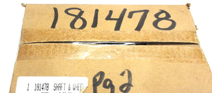 BorgWarner Turbo Turbine Wheel and Shaft for 4MD (181478)