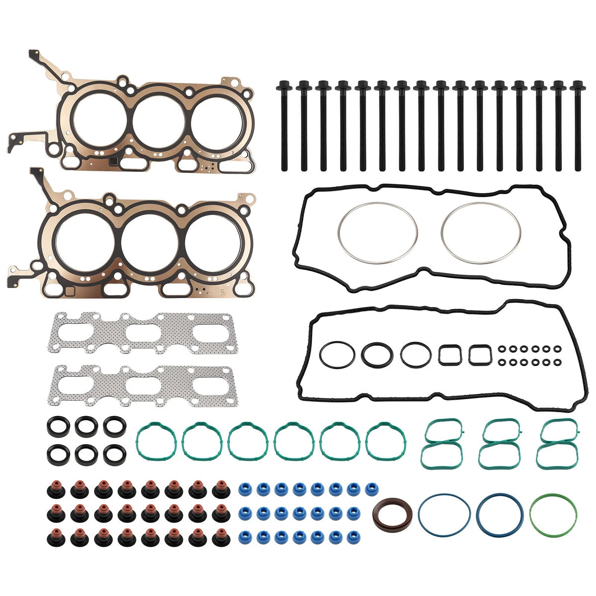 Engine Gasket Set w/Bolts for Ford Edge/Flex 3.5L (2007–2012) ES71320