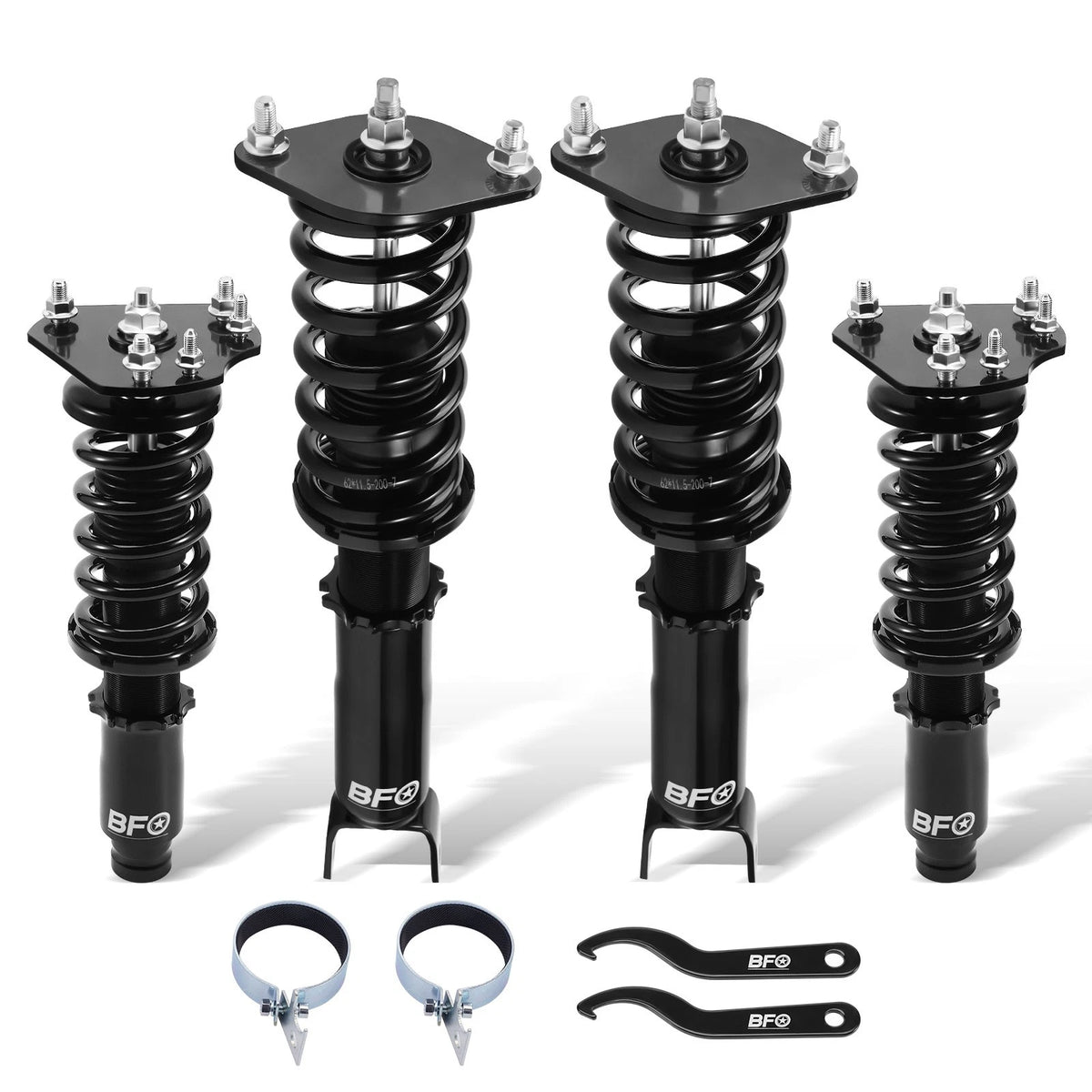 Adjustable Coilover Struts for Honda Prelude (1992–2001)