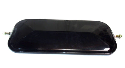 Velvac Manual Black V-Back Mirror 16" x 7" for (708001)