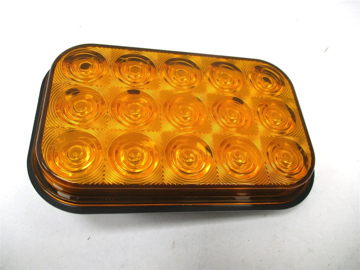 LED Stop Turn Tail Light for (15 Diodes, Rectangular)
