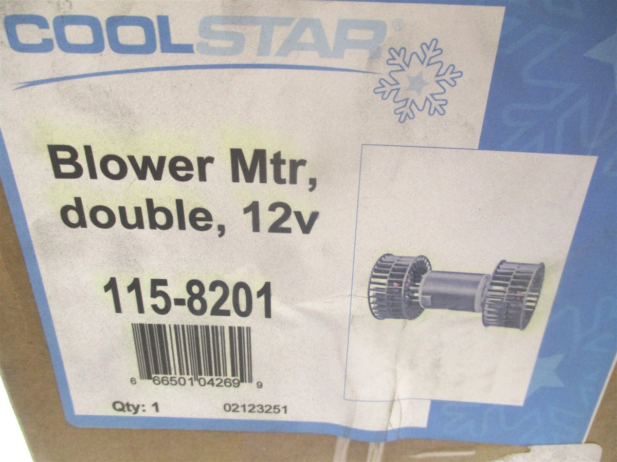 Cool Star Double Shaft Blower Motor with Wheel for 3251 (12V) 115-8201 58602000A