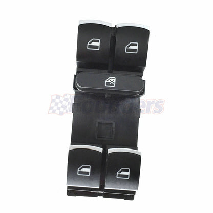 5-Button Window Switch for VW CC Jetta Passat Tiguan Golf (2009–2019)