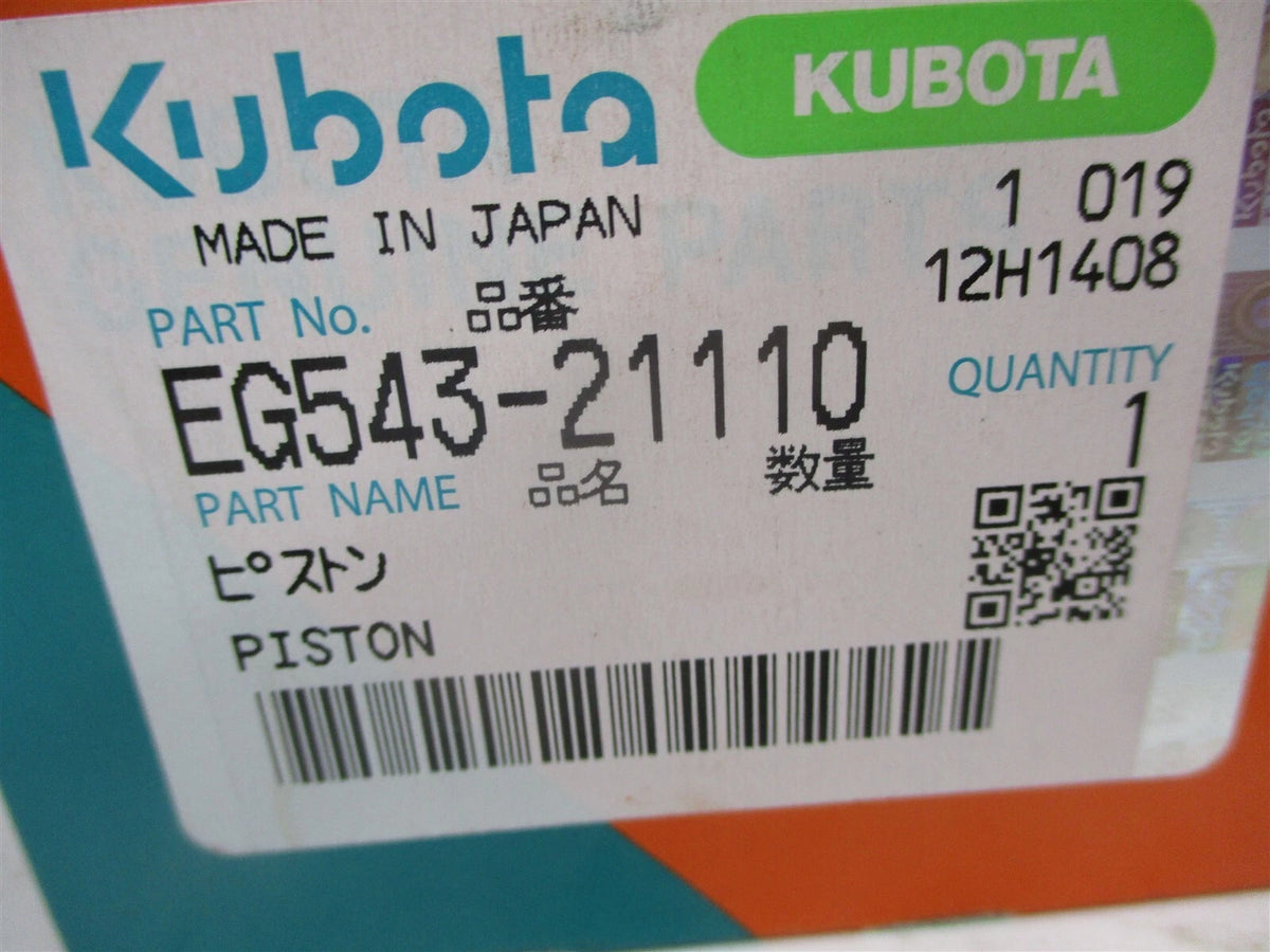 Piston for Kubota WG2503 (EG543-21110)