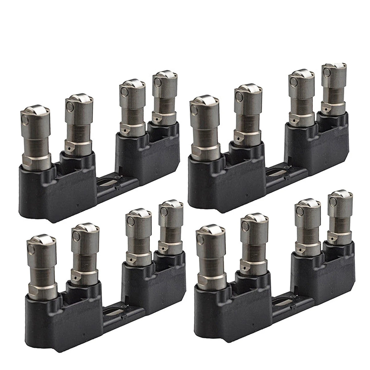 Set of 16 Lifters & Guides for Ford 6.0L 6.4L 7.3L Diesel