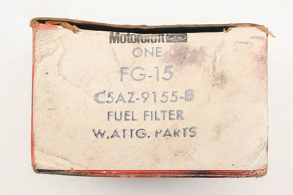 Fuel Filter Kit for Motorcraft FG-15, D2AE-9155-HA (NOS)