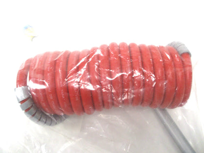 15' Red Coiled Air Line for (40015CR)