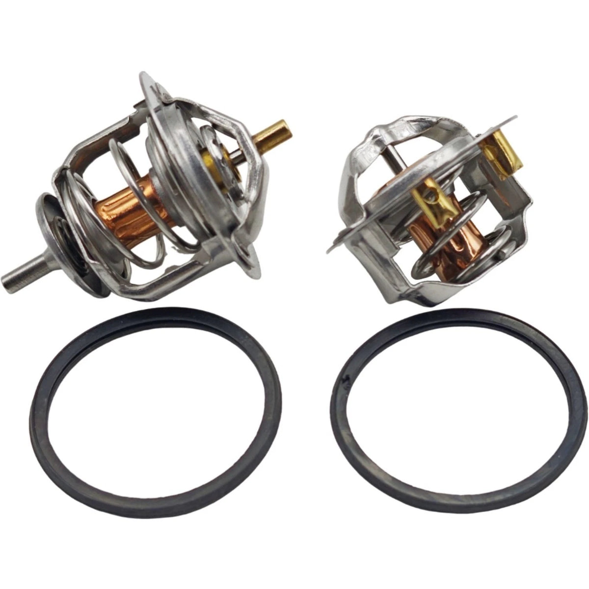 Engine Coolant Thermostat Set for Isuzu 4HK1 ZX170W-3 ZX200-3 ZX230-3 (82℃ 85℃)