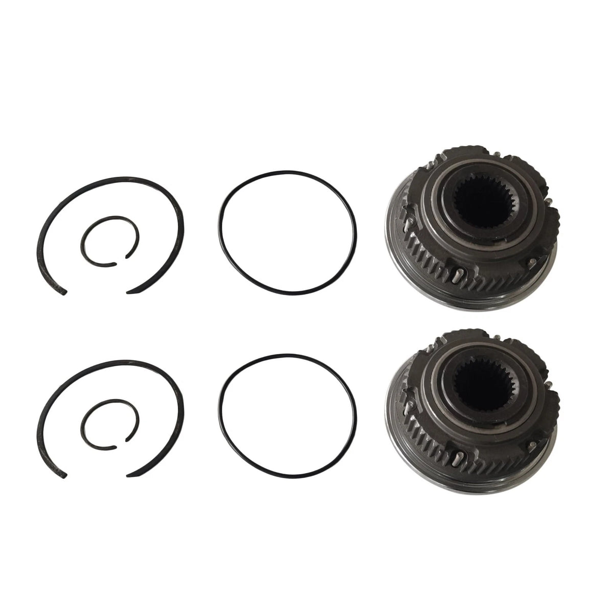 2X Locking Hubs for Ford F-250 F-350 Chevy GMC 1 Ton Dodge 3/4-1 Ton