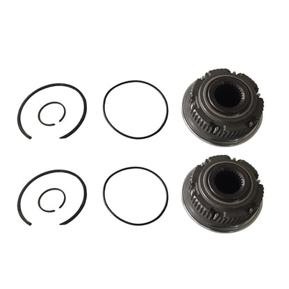 2X Locking Hubs for Ford F-250 F-350 Chevy GMC 1 Ton Dodge 3/4-1 Ton