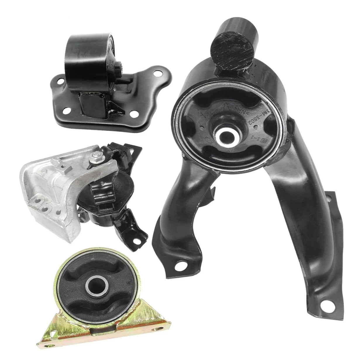 Set of 4 Engine Motor & Transmission Mounts for Mitsubishi Outlander (2003–2006)