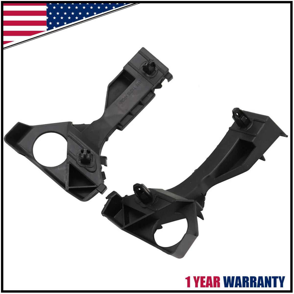 Bumper Bracket Set for Toyota Corolla (2003–2008) Front Right & Left Pair