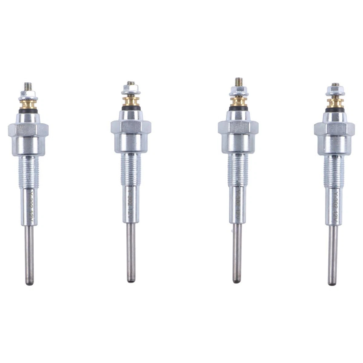 Set of 4 Glow Plugs AG39 0250200035 HDS227 DS012 for Leyland Tractor 154