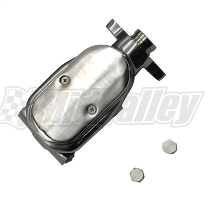 1" Bore Chrome Brake Master Cylinder for GM Street Top Rod (GH3510-2CFT)