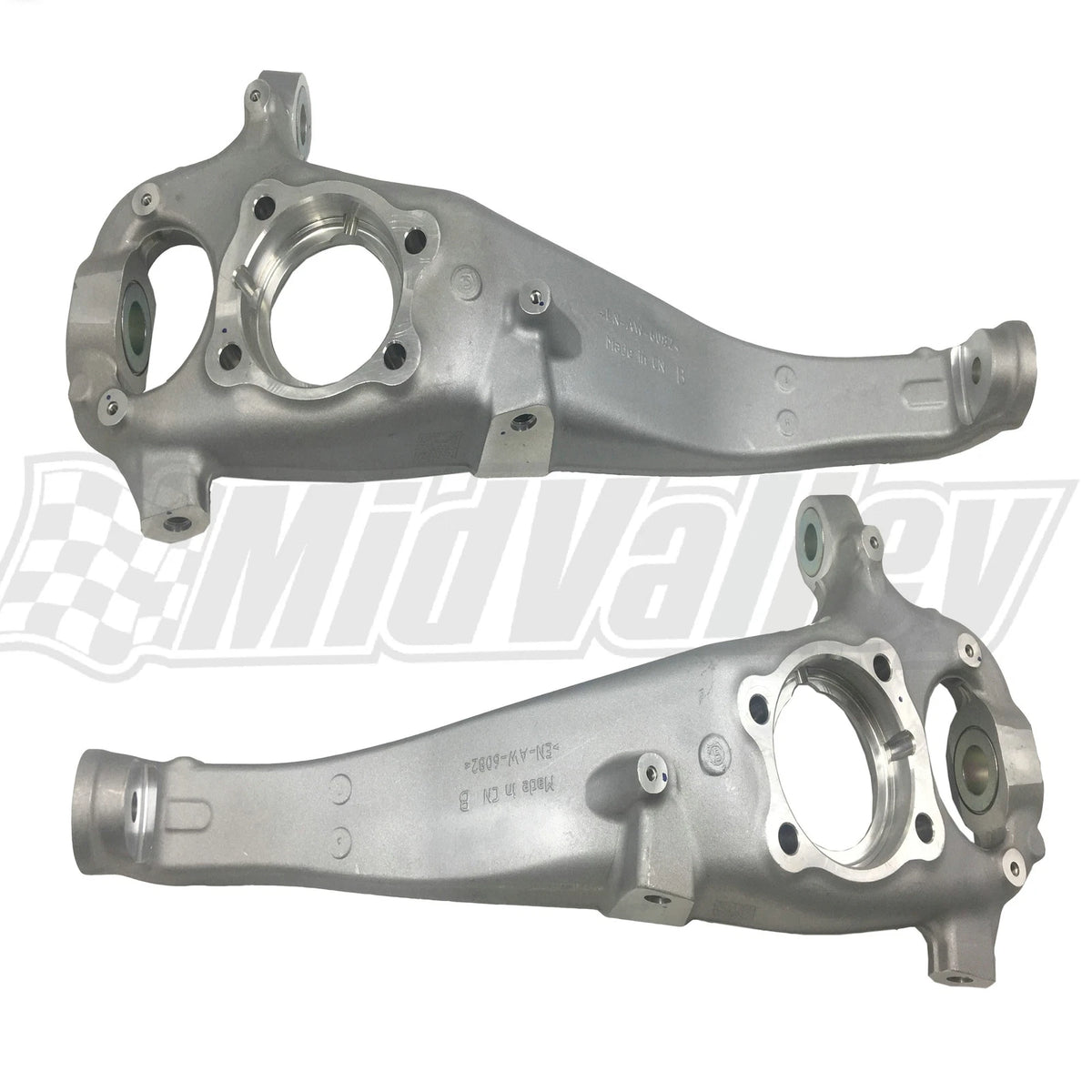 Set of 2 Front Left & Right Suspension Spindle Knuckles for Volkswagen Touareg (2011–2014)