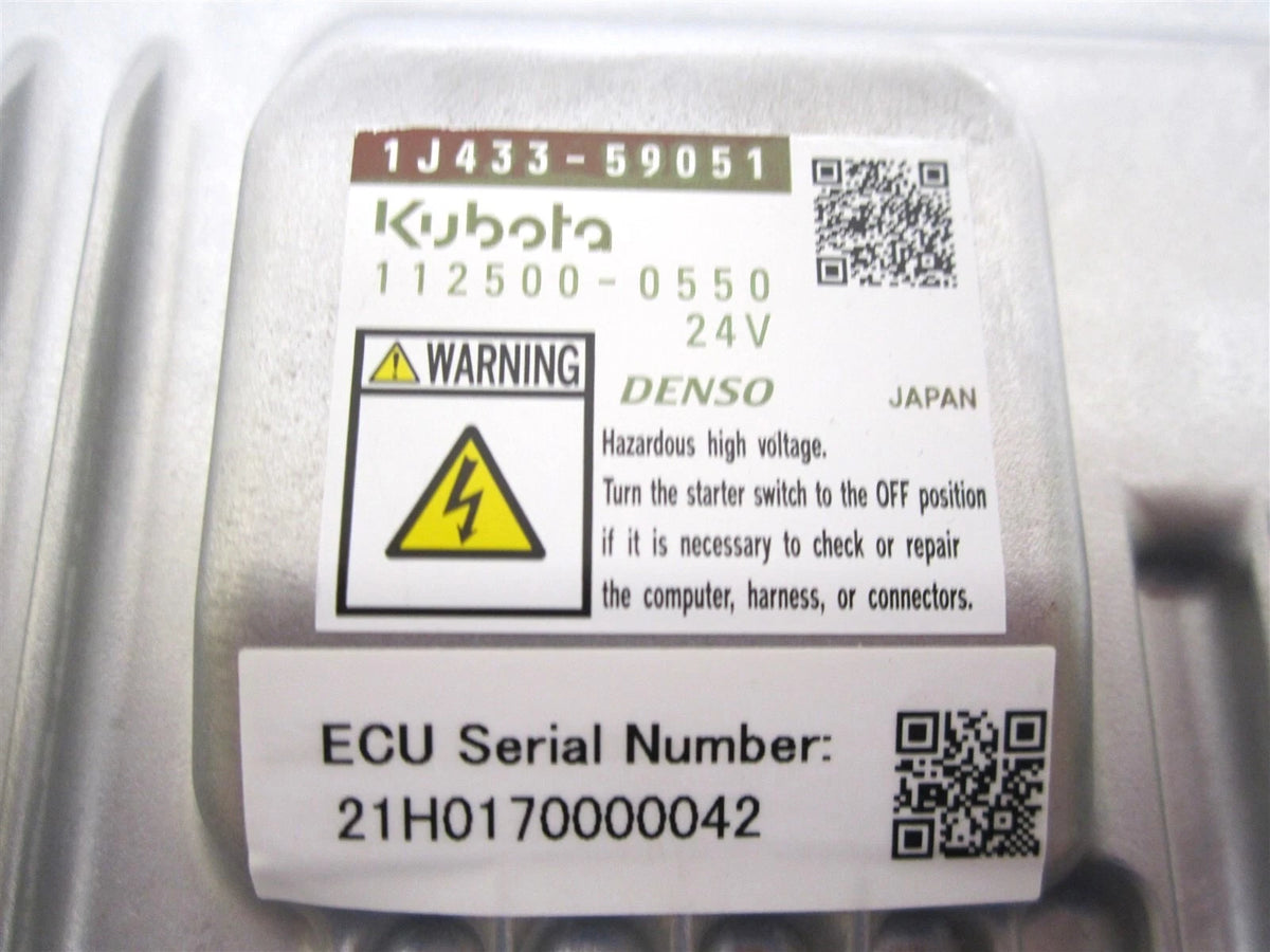 ECU Sub Assembly for Kubota (1H017-59090, 1J433-59051, 112500-0550)