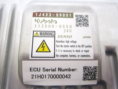 ECU Sub Assembly for Kubota (1H017-59090, 1J433-59051, 112500-0550)