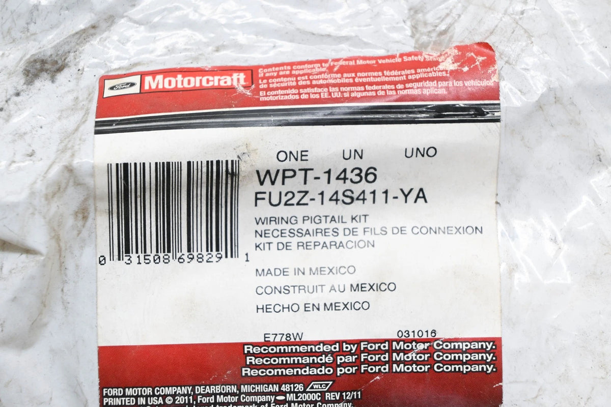 Wiring Pigtail Kit for Ford (WPT-1436, FU2Z-14S411-YA)