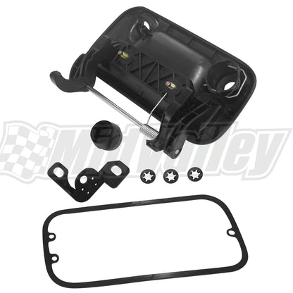 Black Textured Tailgate Handle for Ford F-150 F-250 F-350 F-450 F-550 (2004–2023)