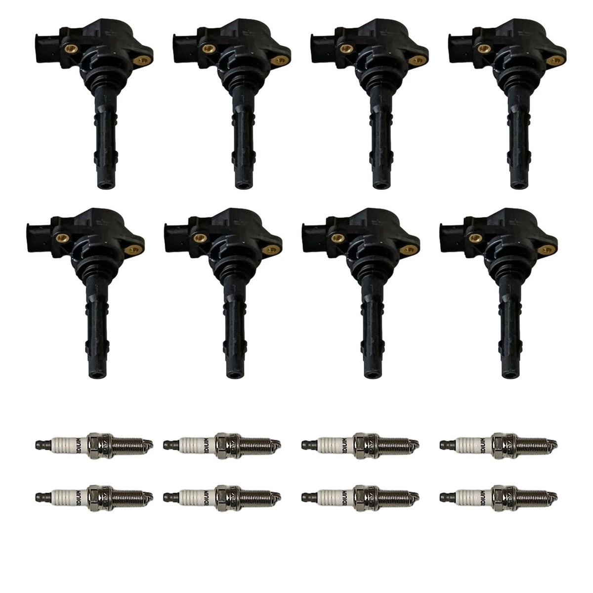 8x Ignition Coil & Iridium Spark Plug Kits for Mercedes-Benz CL550 ML550 (2007–2012)