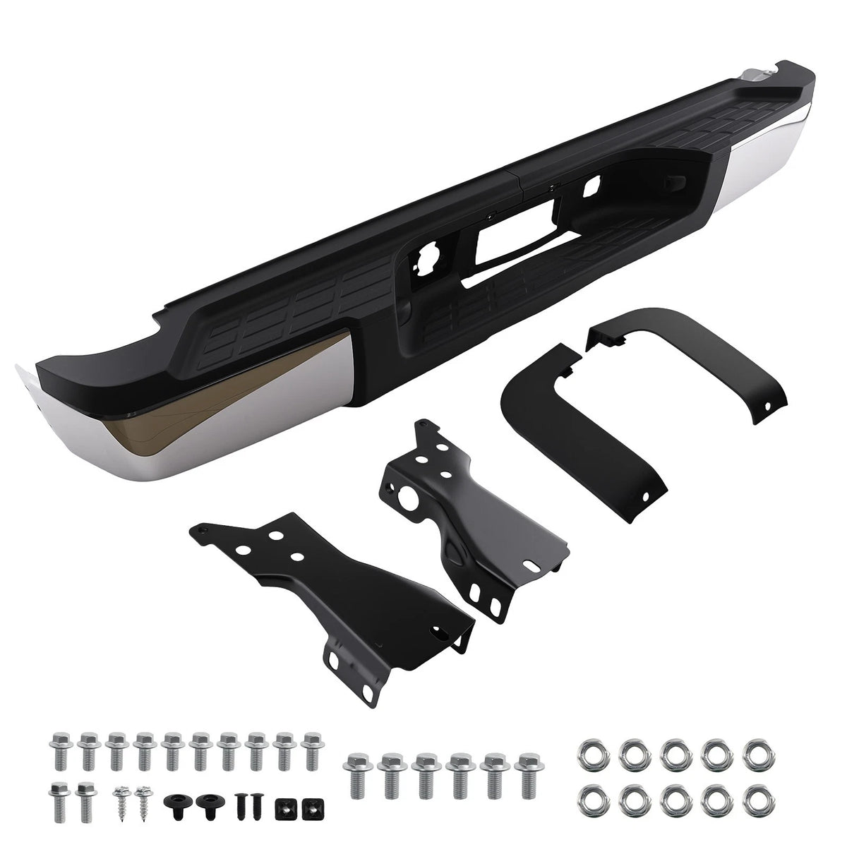 Chrome Rear Bumper for GMC Sierra 2500 HD/3500 HD (2011–2013)