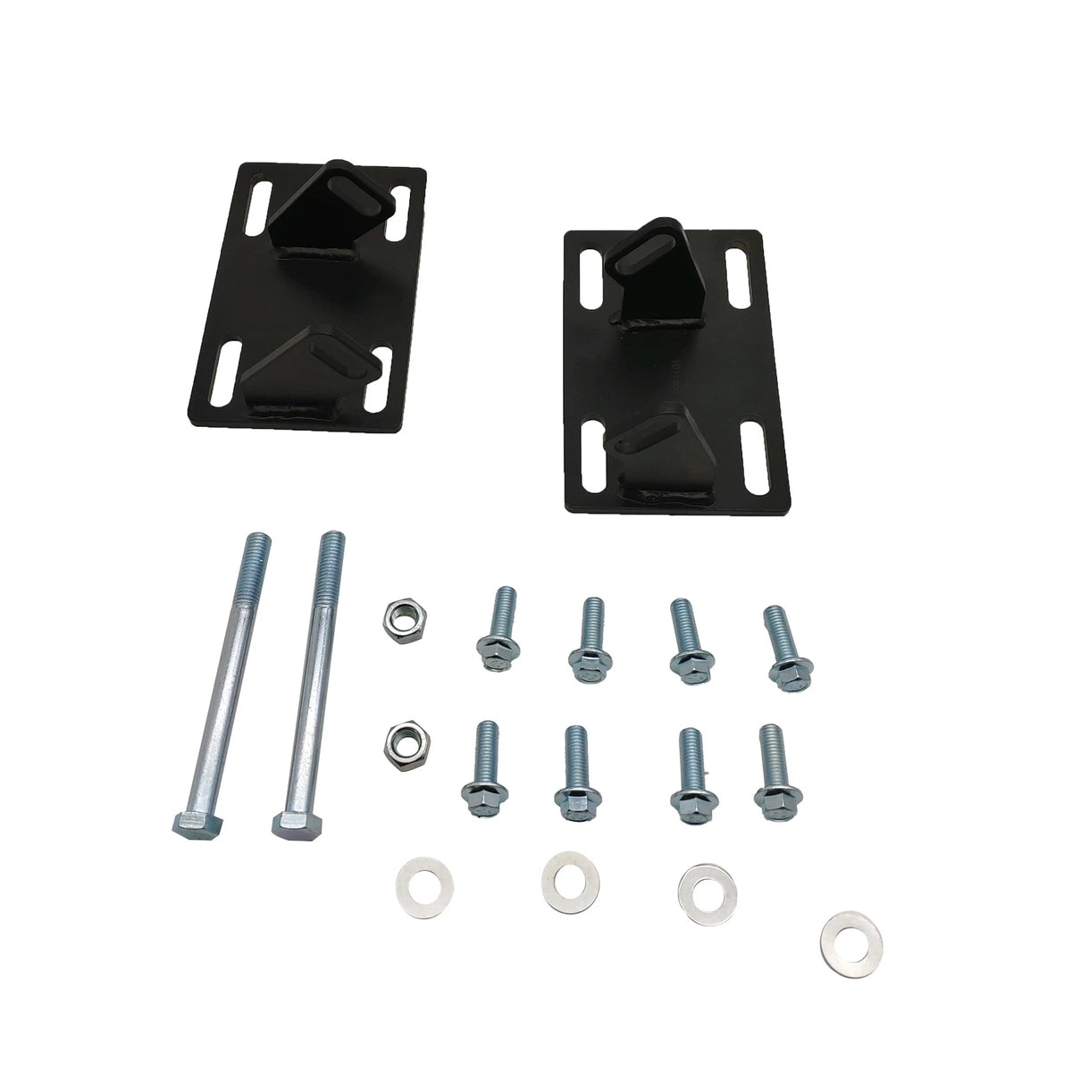 Motor Swap Mount Brackets Adapter Plates Kit for Chevy C10 S10 Blazer (1973–2005)
