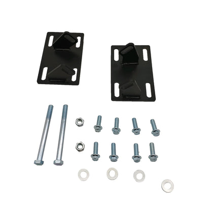 Motor Swap Mount Brackets Adapter Plates Kit for Chevy C10 S10 Blazer (1973–2005)