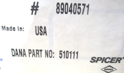 Spicer 510111 Differential Ring Gear Pinion Set for DSH40/DSH44 (4.33)