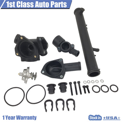 Thermostat Housing Kit for VW Eurovan Golf Jetta Passat Corrado 2.8L (1992–2003) [021121117A]