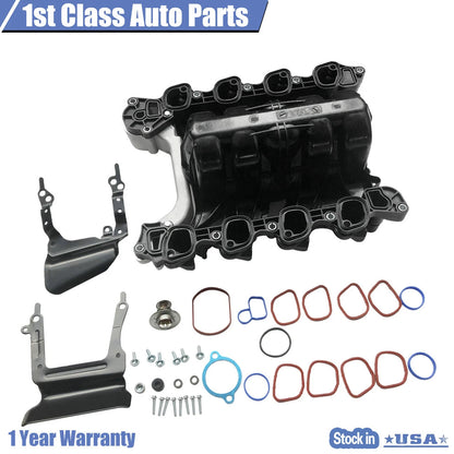 Intake Manifold Set for Ford Lincoln Mercury 4.6L (1996–2000) w/ Gasket & O-Rings