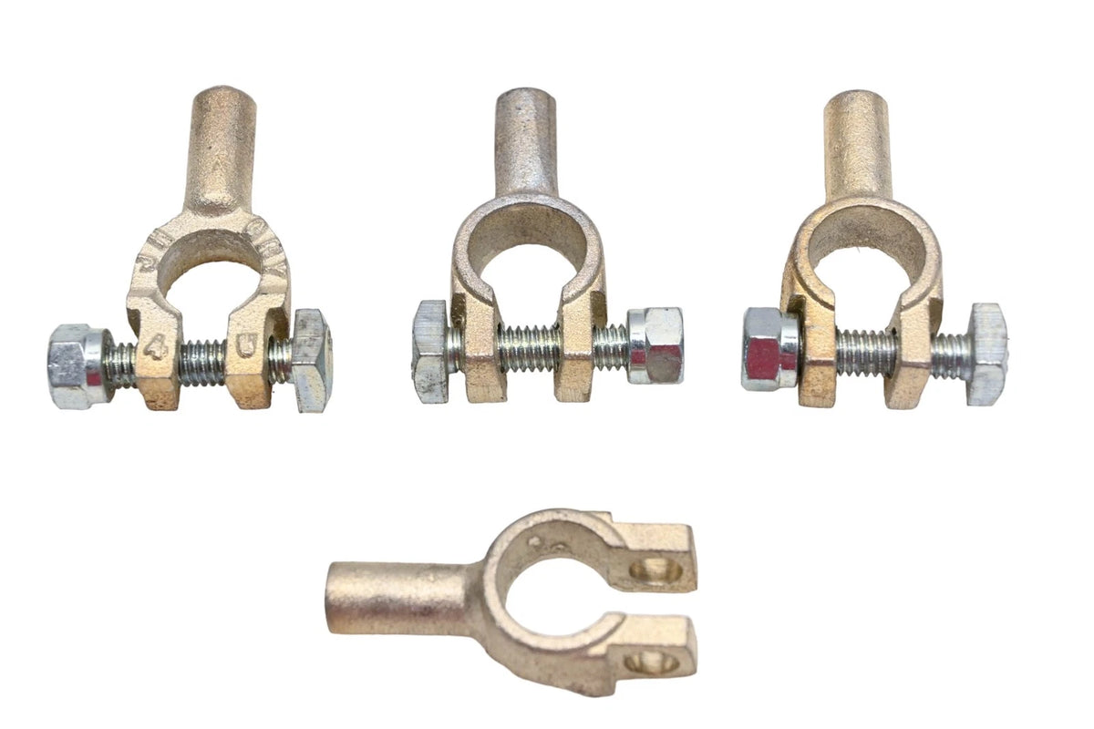 Set of 4 Delco 7492 Battery Terminals