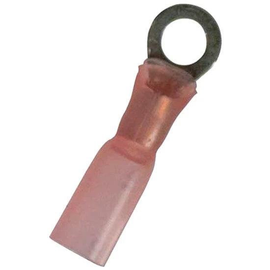 Set of 4 Heat Shrink Ring Terminals for 5/16 Inch Stud (8 AWG)
