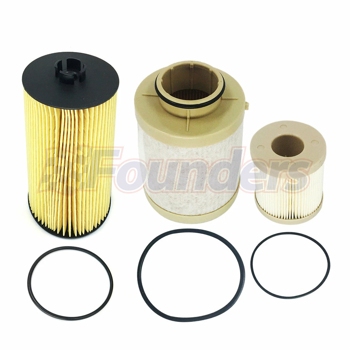 Oil & Fuel Filter Kit for Ford F-250 F-350 F-450 Super Duty 6.0L (2003–2007)